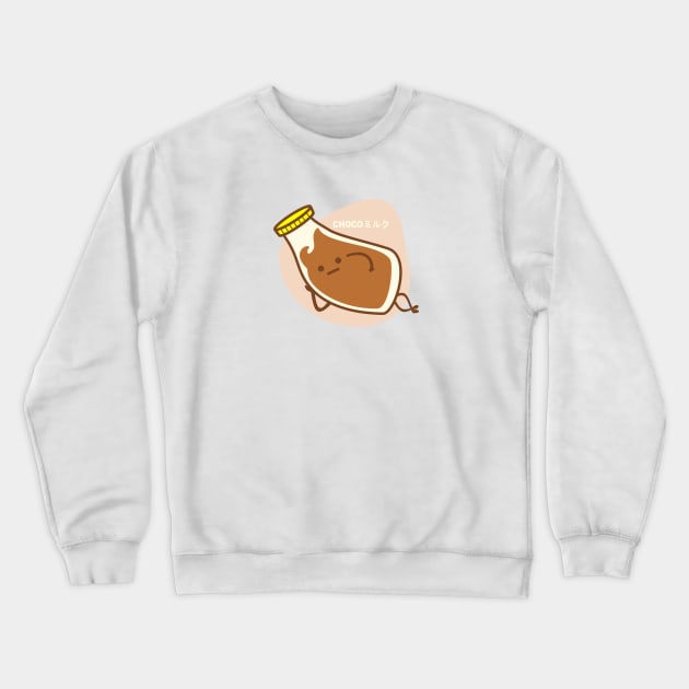 Choco Miruku Crewneck Sweatshirt by Johnitees